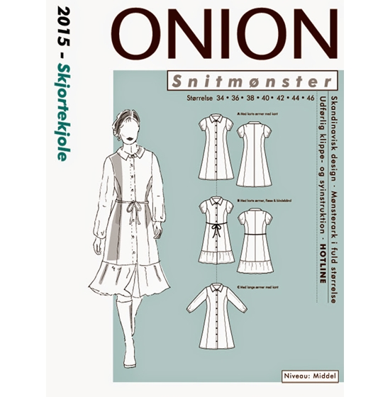 Onion 2015 Snitmønster